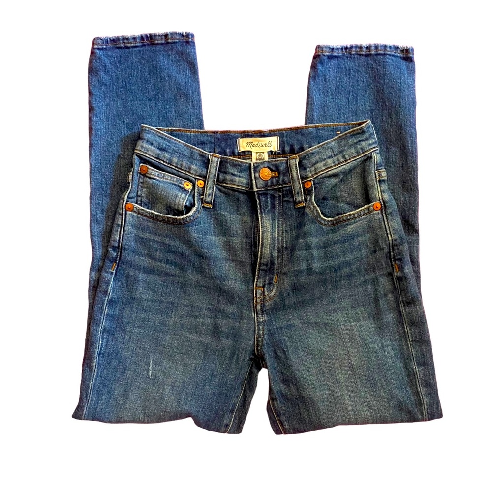 MADEWELL SLIM BOYFRIEND JEANS SIZE 24